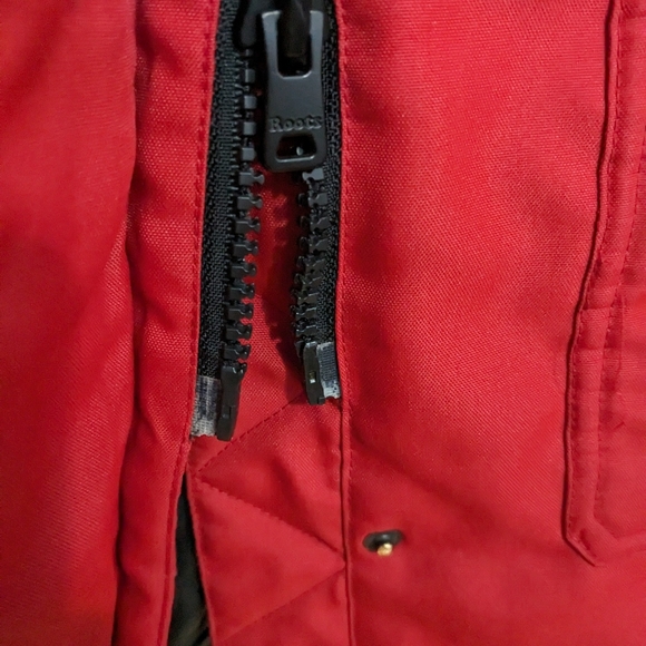 Roots, Hooded Winter Jacket, Red - Picture 5 of 10